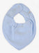 Organic Cotton Scarf Bib - Pale Blue Dribble Bib Pippi 