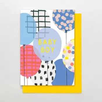 Cards & Message Cards & Gift Wrap Little Mouse Baby Clothing & Gifts Baby Boy Balloons 