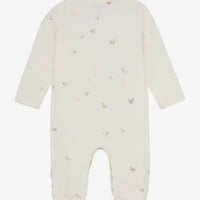 Duck Print Long Sleeve Playsuit Sleepsuit / Babygrow Noppies 