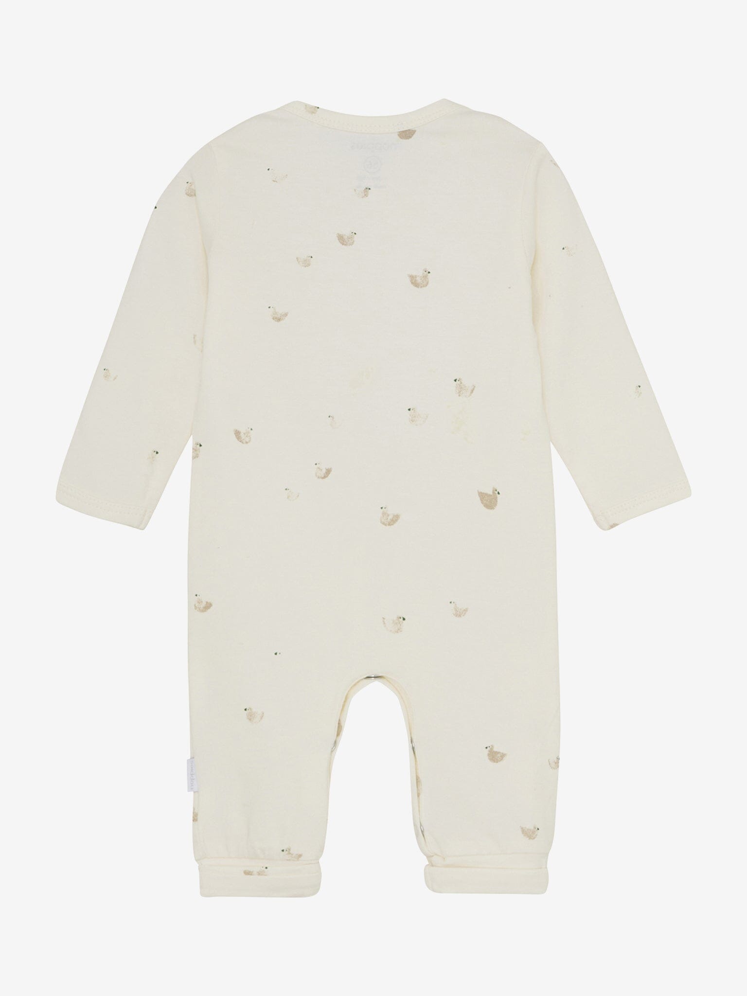 Duck Print Long Sleeve Playsuit Sleepsuit / Babygrow Noppies 