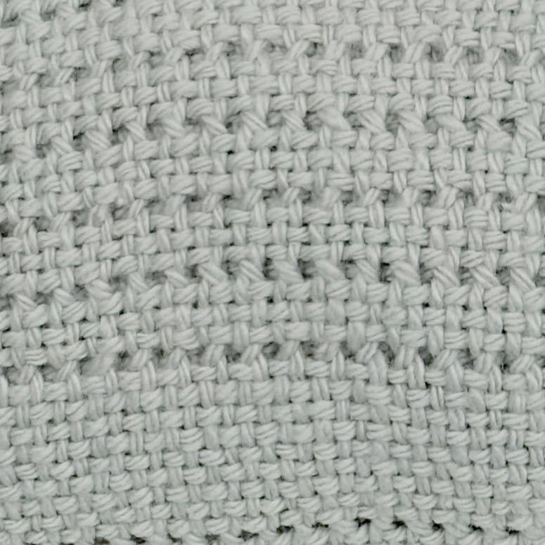 Bright Bots Cellular Blankets 100% Cotton Grey - 90cm x 75cm Muslin Muslinz 