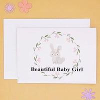 Cards & Message Cards & Gift Wrap Little Mouse Baby Clothing & Gifts Beautiful Baby Girl 