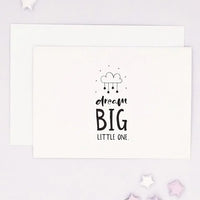 Cards & Message Cards & Gift Wrap Little Mouse Baby Clothing & Gifts Dream Big Little One 