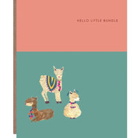 Cards & Message Cards & Gift Wrap Little Mouse Baby Clothing & Gifts Hello Little Bundle - Llamas 