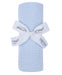 Blue Cellular Soft Shawl - 90cm x 70cm