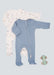 2 Pack Zipped Sleepsuits - Dinosaurs in Space