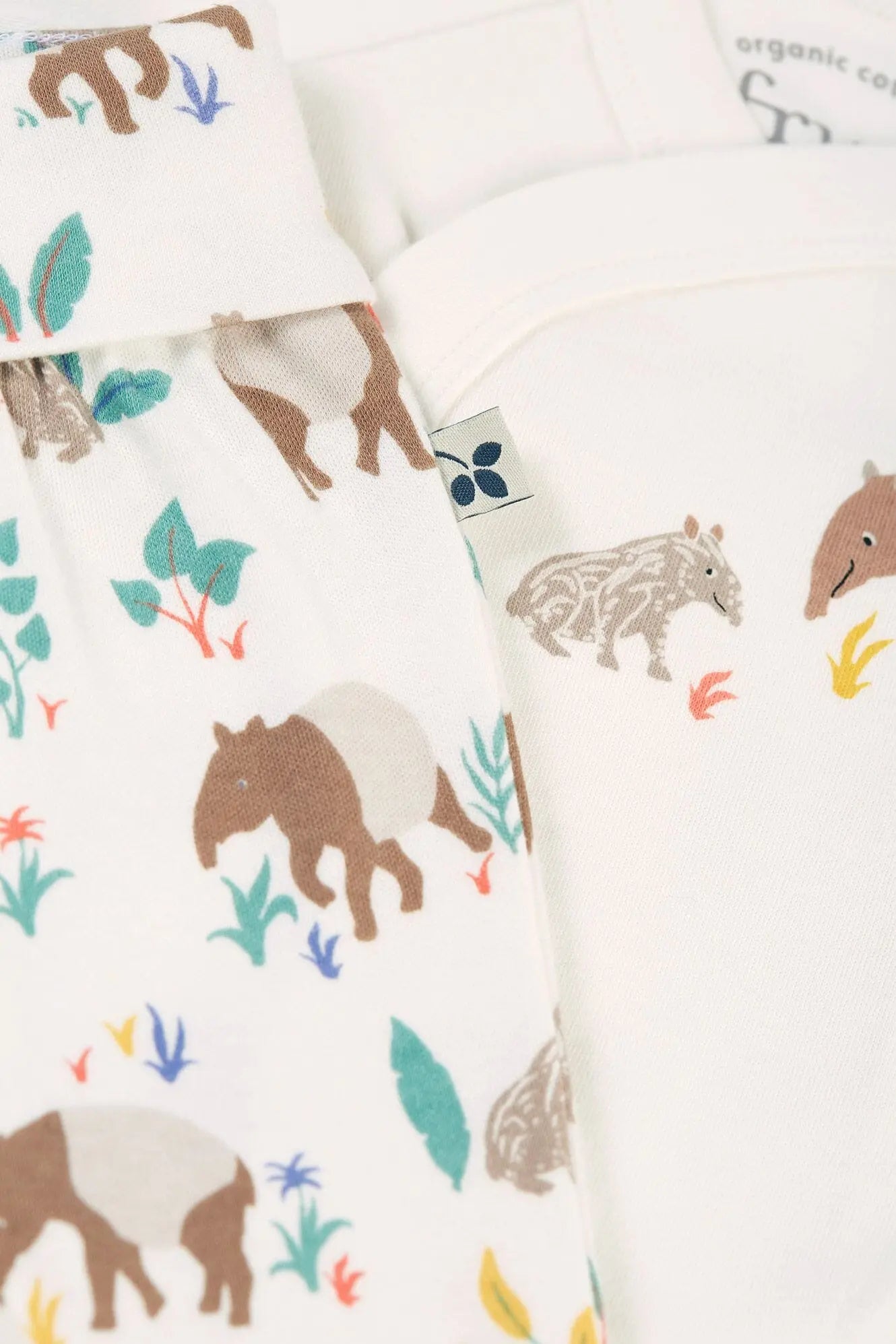 Frugi Organic Cotton Kimono Baby Outfit Sleepsuit / Babygrow Frugi 