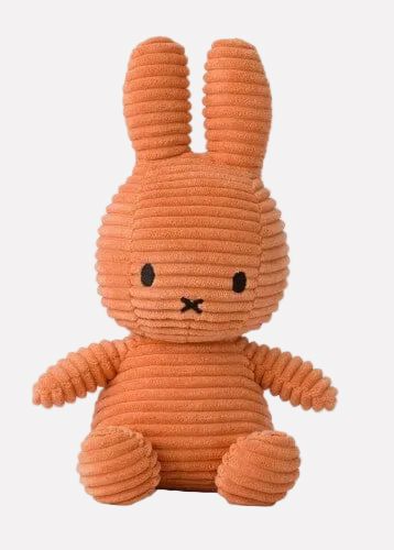 Miffy Corduroy Plush Toy - Pumpkin