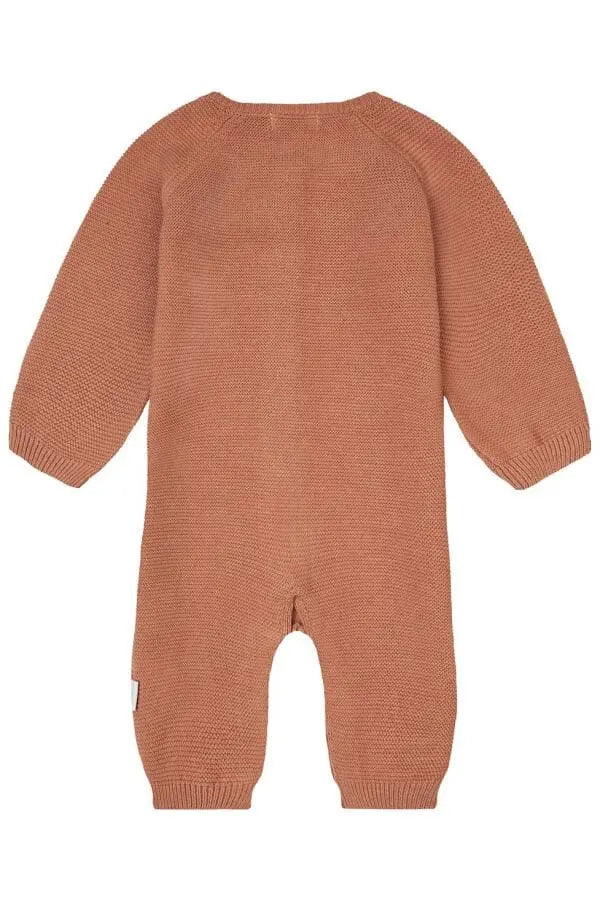 Organic Cotton Play Suit Monrovia - Café Au Lait Cardigan / Jacket Noppies 