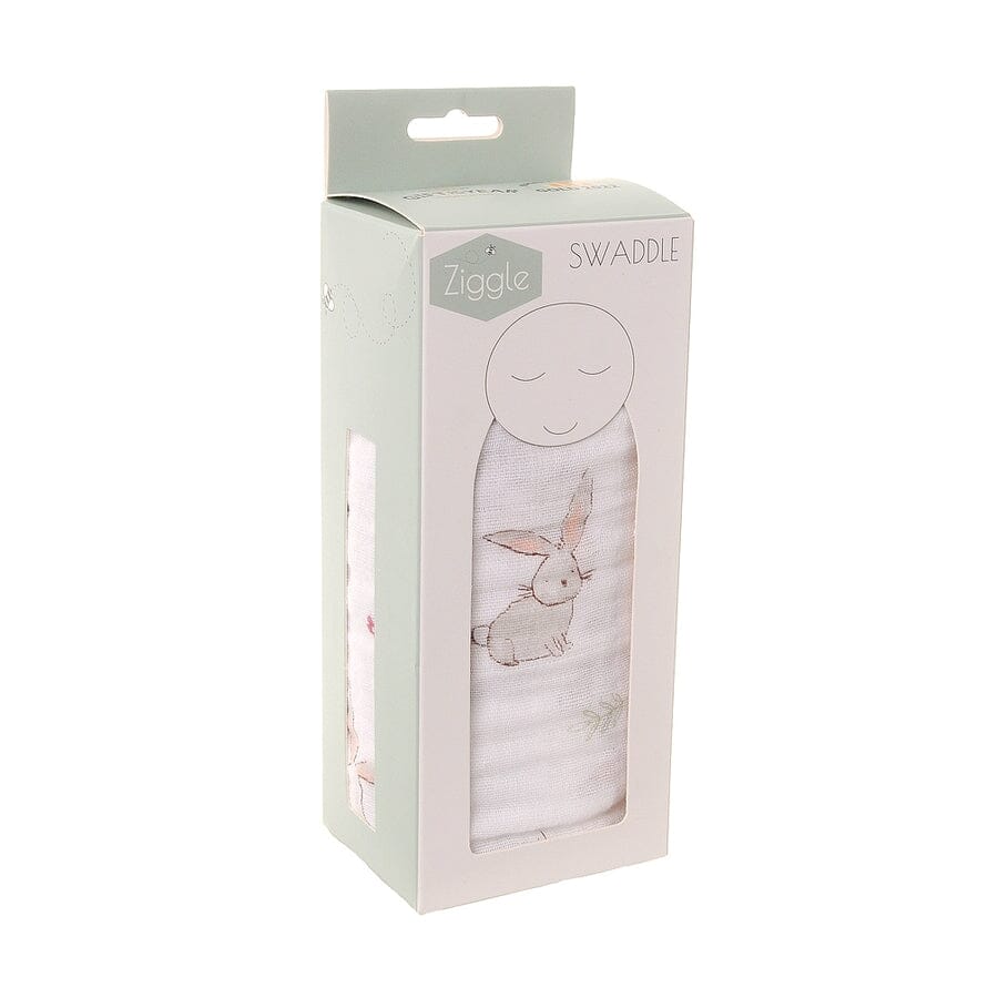 Ziggle Swaddle - Bunnies - 120 x 120 cm Ziggle Baby