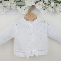 Miranda White Cardigan Cardigan / Jacket Pex 