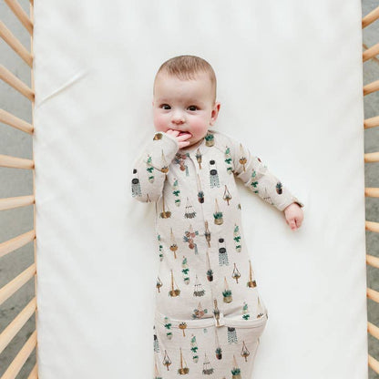 Baby Sleeping Bag / Gown - Plant Macrame Sleeping Bag Goumikids 