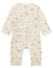 Oatmeal Dandelion Print, Tiny Baby Sleepsuit - Sleepsuit / Babygrow - Noppies