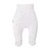 Early Baby Footed Trousers - White Trousers / Leggings EEVI 