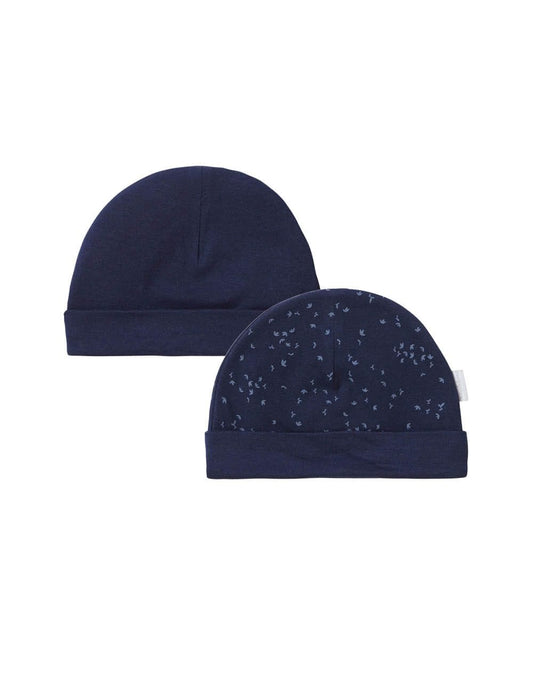 Hat Navar - Reversible - Black Iris Hat Noppies 