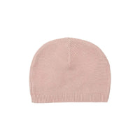 Organic Cotton Knitted Hat - Smokey Pink Hat Noppies 
