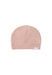 Organic Cotton Knitted Hat - Smokey Pink Hat Noppies 