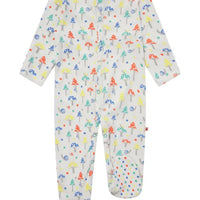 Piccalilly Footed Sleepsuit - Toadstool Sleepsuit / Babygrow Piccalilly 