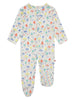 Piccalilly Footed Sleepsuit - Toadstool - Sleepsuit / Babygrow - Piccalilly