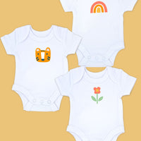 Premature Baby Bold Prints Bodysuits- 3 Pack Bodysuit / Vest Little Dreamer 