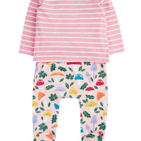 Frugi Organic Cotton Brooke Easy Dressing Babygrow Sleepsuit / Babygrow Frugi 