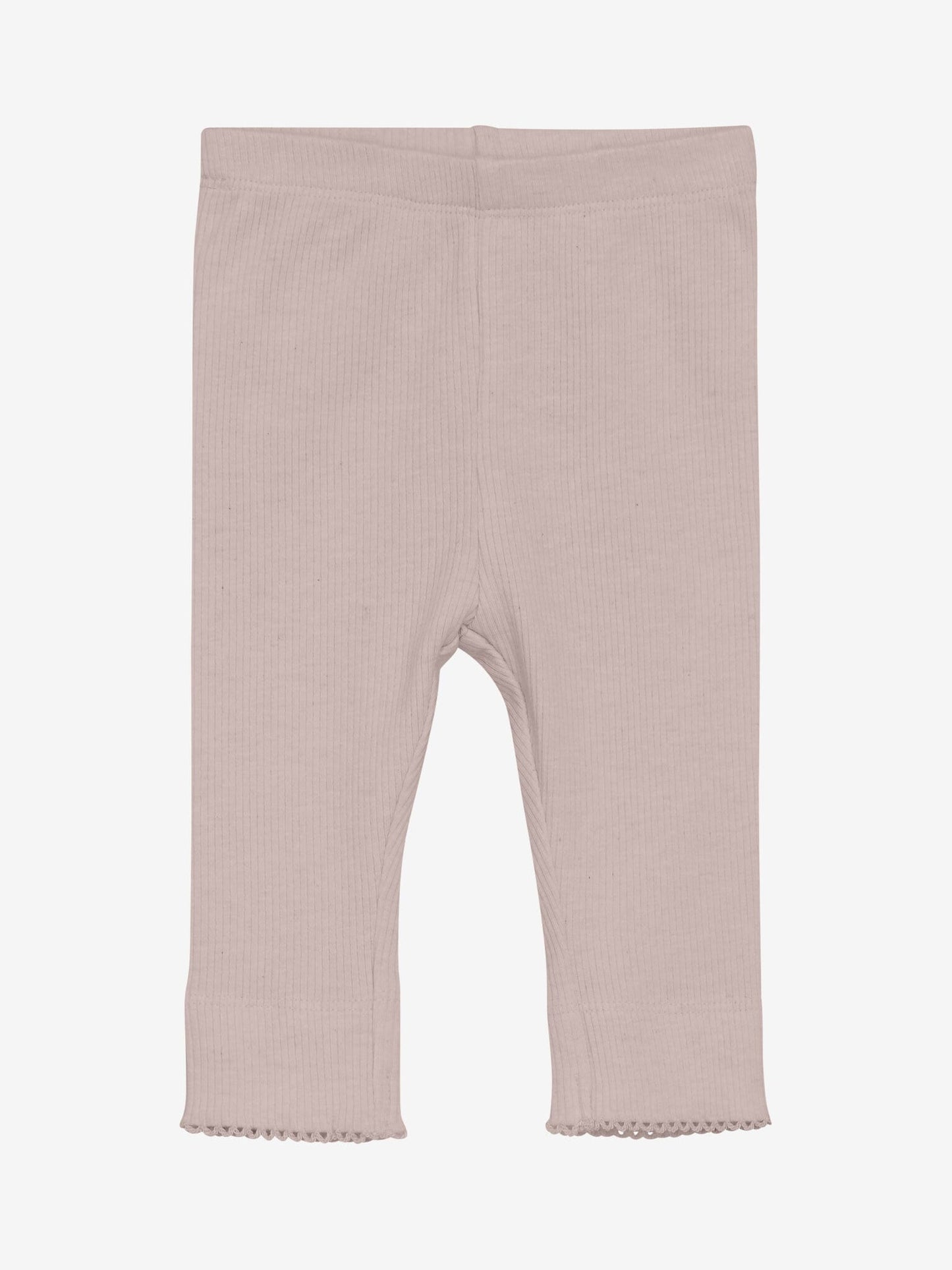 Pale Mauve Patterned Trousers Trousers / Leggings Fixoni 