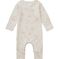 Oatmeal Nature Playsuit Sleepsuit / Babygrow Noppies 