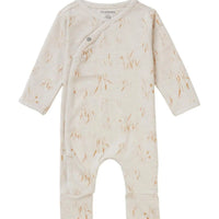 Oatmeal Nature Playsuit Sleepsuit / Babygrow Noppies 