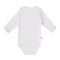 Early Baby Bodysuit, Embroidered Little Chick Design - White Bodysuit / Vest EEVI 