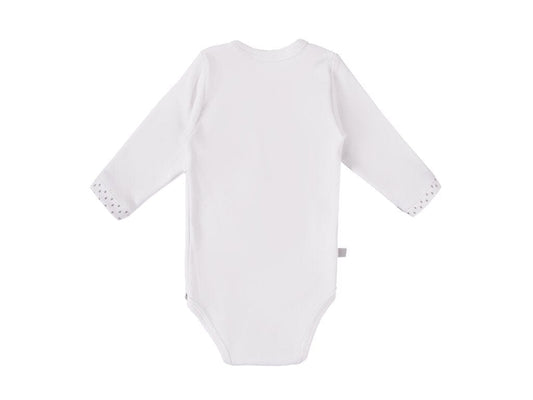 Early Baby Bodysuit, Embroidered Little Chick Design - White Bodysuit / Vest EEVI 