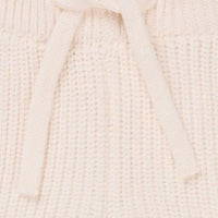 Antique White Knitted Trousers - Organic Cotton (4-7lb) Trousers / Leggings Noppies 