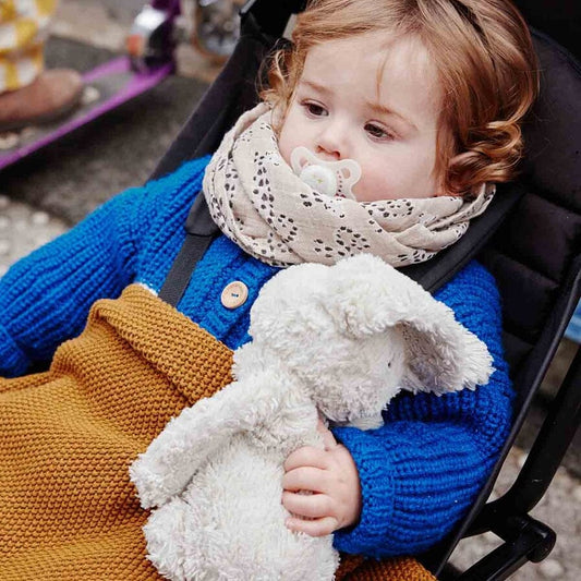 Swaddle Blanket -  Baby Leo - 70 x 70 cm