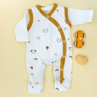 Dungaree & Top Set, Pet Pals - Mustard - Dungaree Tiny & Small 
