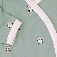 Prem Baby Sleepsuit, Panda Cuddles Tiny & Small