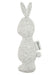 Nattou Pure Bunny Rattle / Toy - Grey Nattou