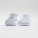 Baby Blue Knitted Booties Booties La Manufacture de Layette 