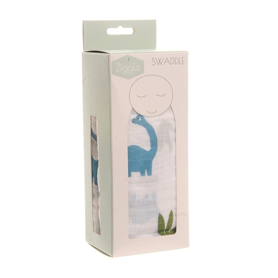 Ziggle Swaddle - Dinosaurs - 120 x 120 cm Ziggle Baby