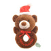 Bear Plush Christmas Baby Rattle Rattle Ziggle Baby 
