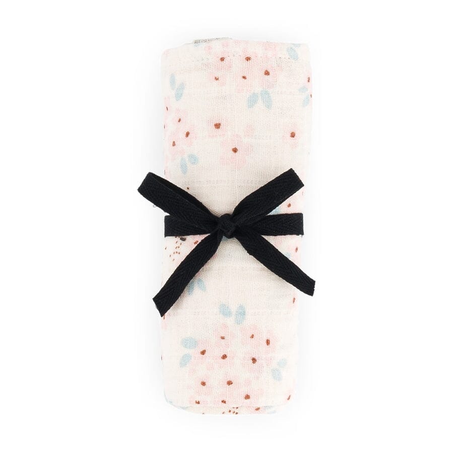 Swaddle Blanket - Pink Blossom - 70 x 70 cm Swaddle Blanket Rose In April 