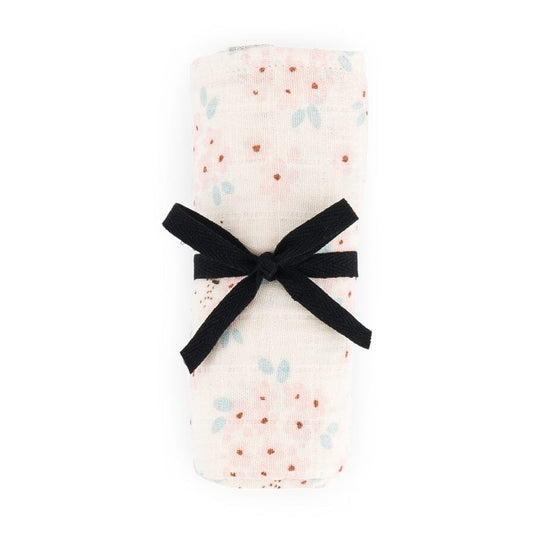 Swaddle Blanket - Pink Blossom - 70 x 70 cm