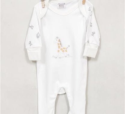 Giraffe Sleepsuit Sleepsuit / Babygrow Chamomile Baby 
