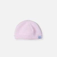 Cotton Knitted Hat - Soft Pink Hat La Manufacture de Layette 