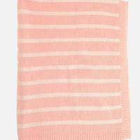 Ziggle Baby - Pink and White Stripes Blanket Blanket Ziggle Baby 