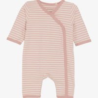 Fixoni PInk Striped Babygrow Sleepsuit / Babygrow Fixoni 