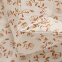 Organic Cotton Floral Footed Trousers Trousers / Leggings Fixoni 