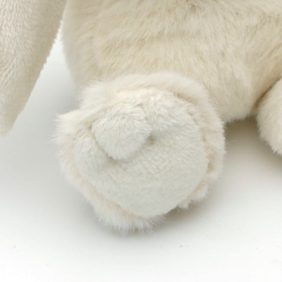 Mini Cream Bunny Soft Plush Toy - 14cm tall