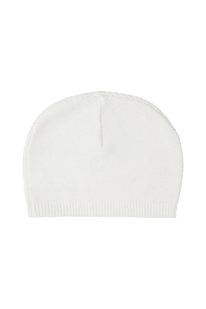 Organic Cotton Knitted Hat - White Hat Noppies 