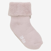 Shell Pink Towelling Premature Baby Socks - pack of two pairs Socks Little Mouse Baby Clothing & Gifts 