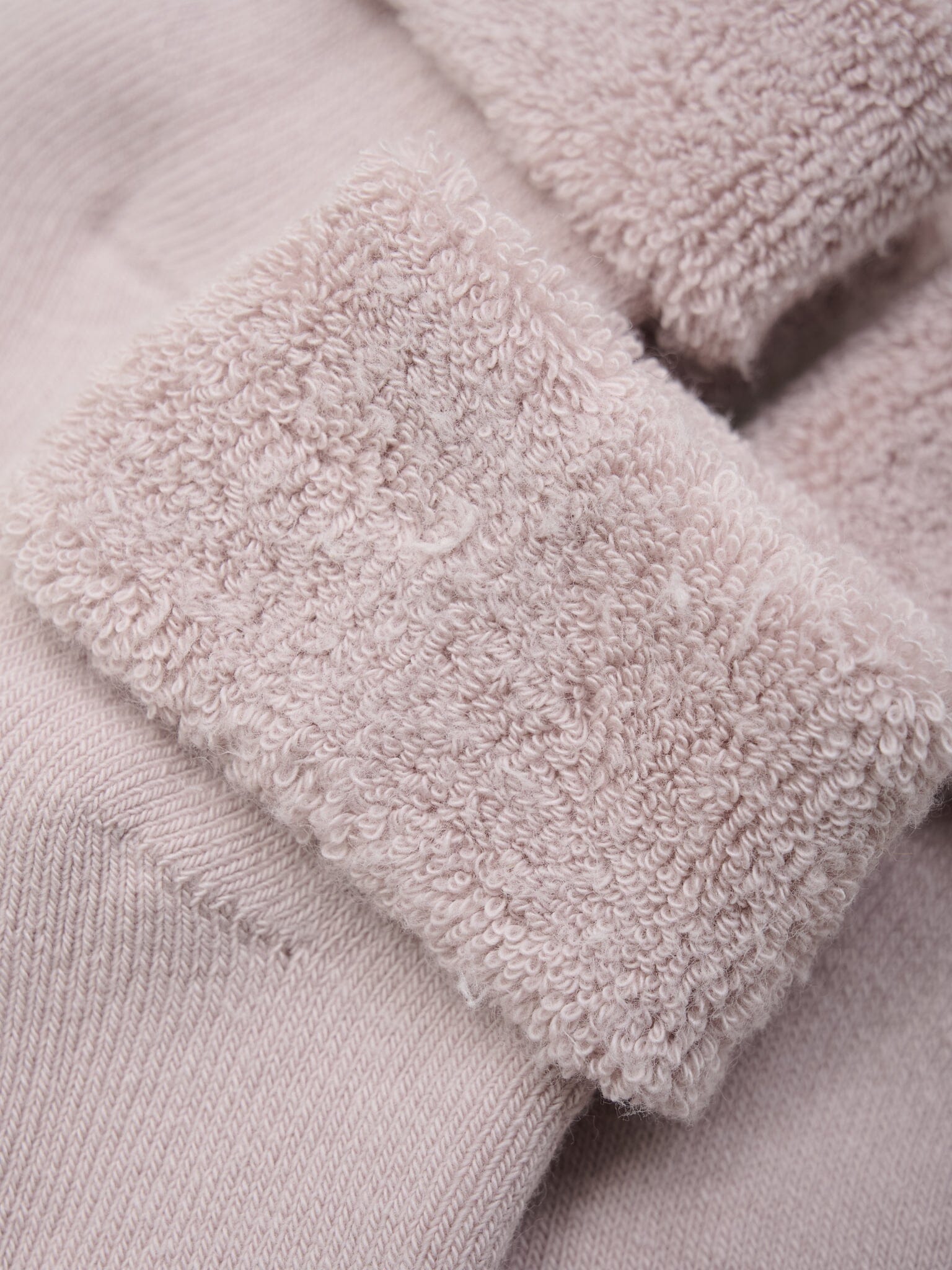 Shell Pink Towelling Premature Baby Socks - pack of two pairs Socks Little Mouse Baby Clothing & Gifts 
