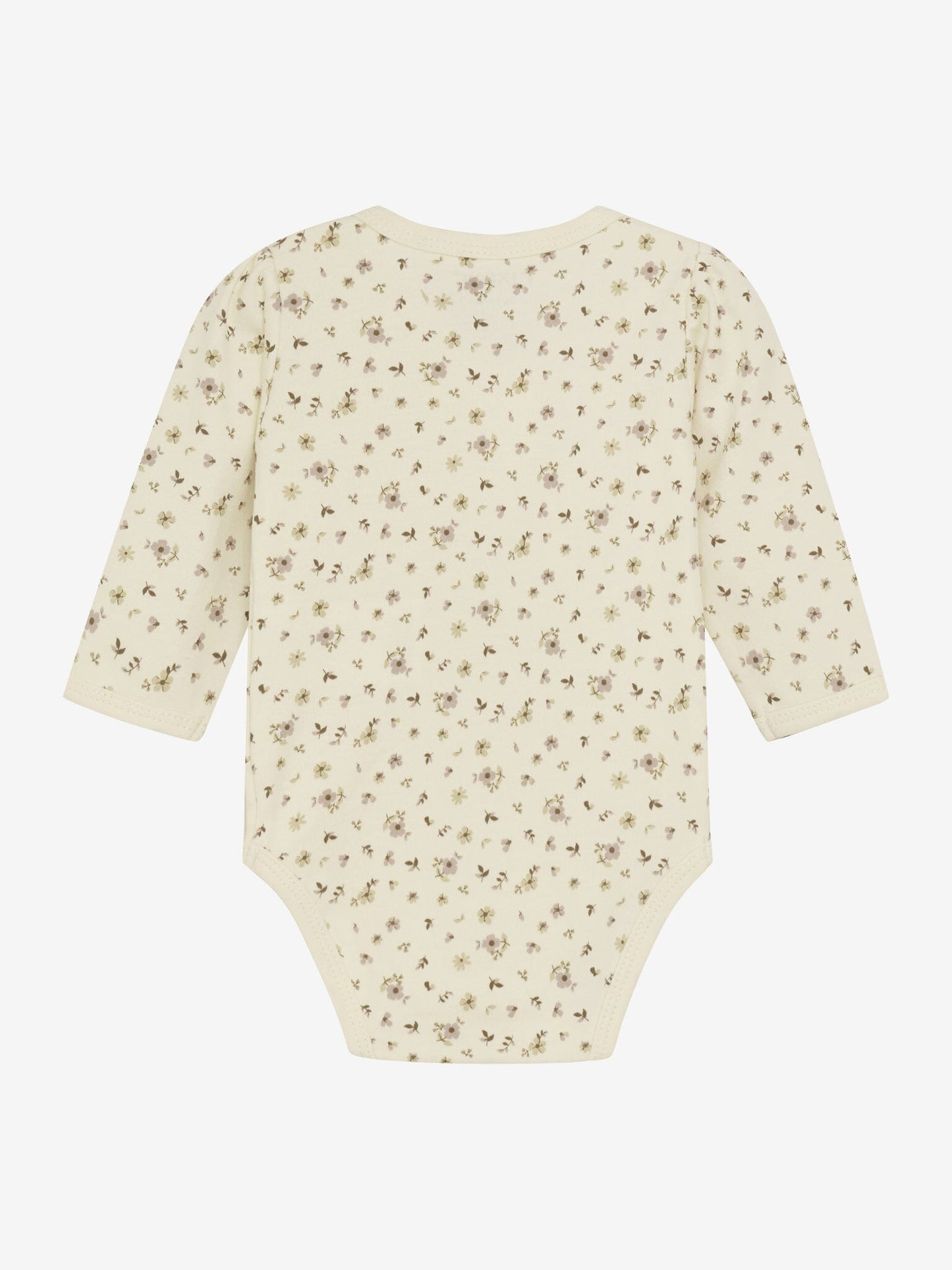 Organic Cotton Ditsy Floral Long Sleeve Bodysuit Bodysuit / Vest Fixoni 